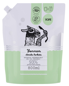 YOPE Naturalny Żel pod Prysznic Yunnan Uzupełnienie 800ml