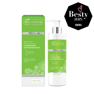 Bielenda Professional SupremeLab Sebio Derm Łagodny Żel do Mycia Twarzy 190ml