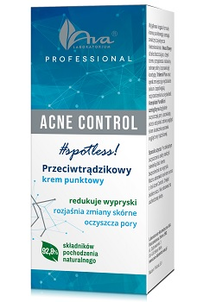 AVA Acne Control Przeciwtrądzikowy Krem Punktowy AVA Acne Control Przeciwtrądzikowy Krem Punktowy