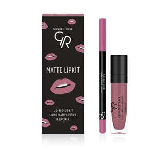 Golden Rose Matte Lipkit Zestaw do Ust Blush Pink