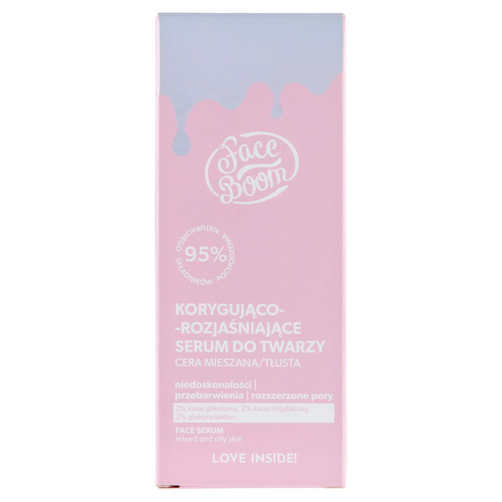 FaceBoom Korygująco-Rozjaśniające Serum do Twarzy 30ml