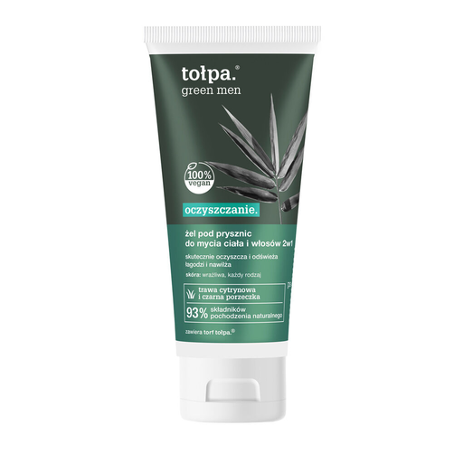 Tołpa Green Men Żel pod Prysznic do Mycia Ciała i Włosów 2w1 200ml