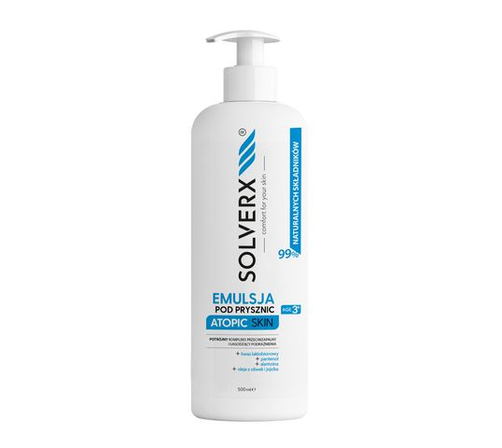 Solverx Atopic Skin Emulsja pod Prysznic 250ml