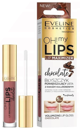 Eveline Oh! My Lips Błyszczyk Powiększający Usta Czekolada
