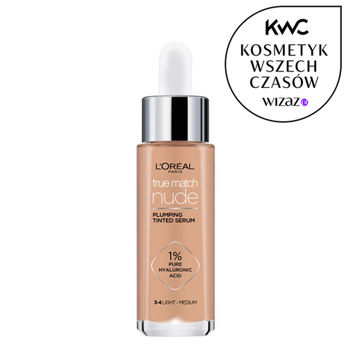 Loreal True Match Nude Skoncentrowane Serum w Podkładzie 3-4 Light-Medium