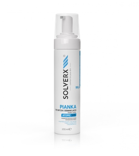 Solverx Atopic Skin Pianka do Mycia 200ml