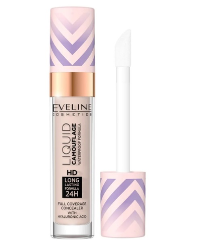 Eveline Korektor Liquid Camouflage Wodoodporny 02 Light Vanilla Warm