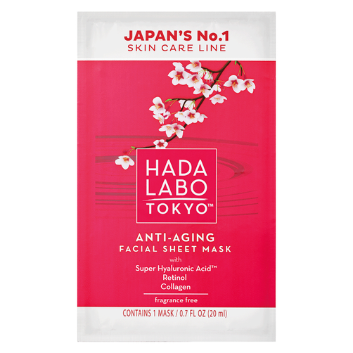 HADA LABO TOKYO RED Anti-Aging Maska na Tkaninie