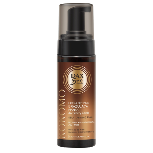 DAX SUN Brązująca Pianka do Twarzy i Ciała 160ml