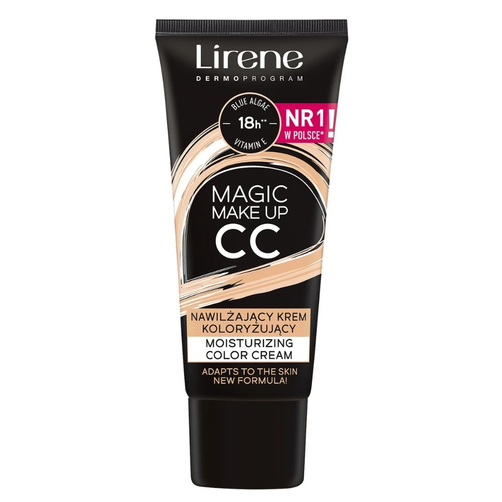 Lirene Magic Makeup CC Nawilżający Krem Koloryzujący 30ml