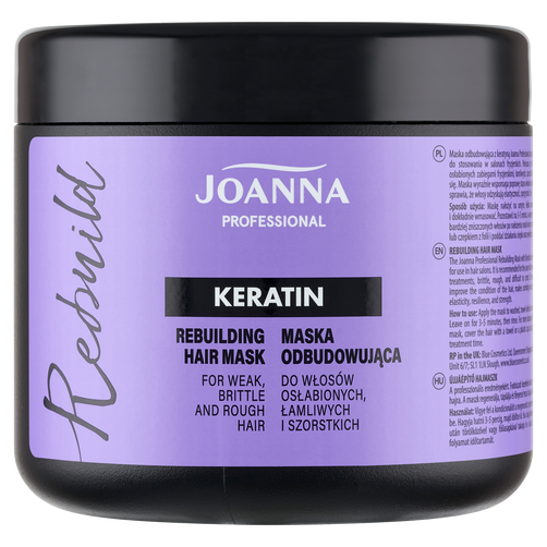 Joanna Keratin Maska Odbudowująca 500g