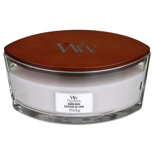 WoodWick Świeca Elipsa Warm Wool