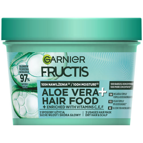 Garnier Fructis Hair Food Maska do Włosów Aloe Vera 400ml