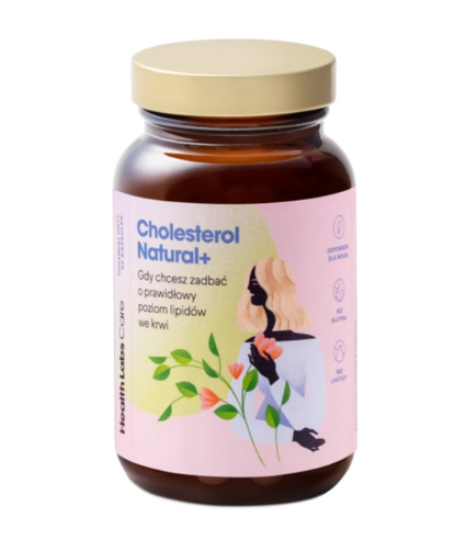 Health Labs Care Suplement Diety Cholesterol Natural+ 60 Kapsułek