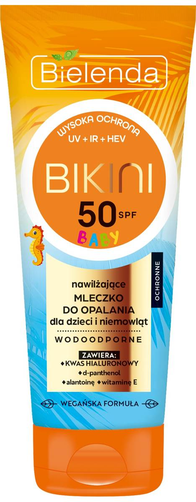 Bielenda Bikini Baby Nawilżające Mleczko do Opalania dla Dzieci SPF50 100ml