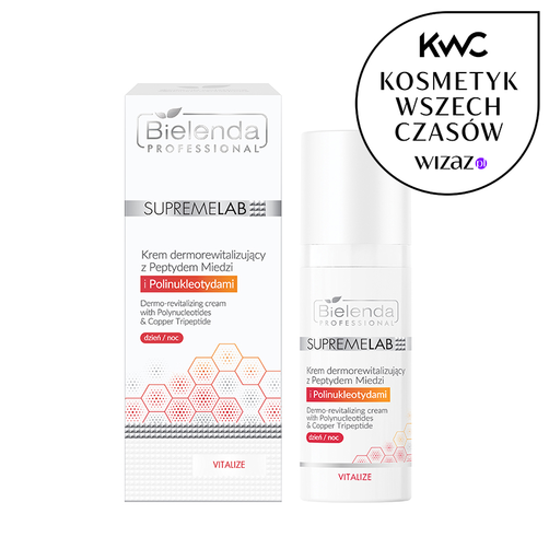 Bielenda Professional SupremeLAB Derm Krem Dermorewitalizujący z Peptydem Miedzi i Polinukleotydami 50ml