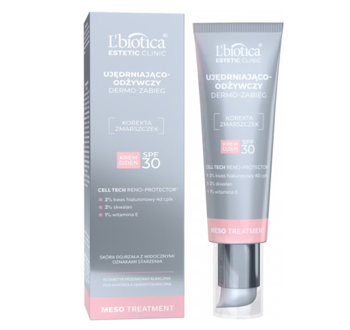 L'biotica Estetic Clinic Meso Treatment Ujędrniająco-Odżywczy Dermo Zabieg Krem na Dzień SPF30 35 ml