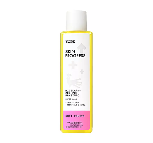 Yope Skin Progress Micelarny Żel pod Prysznic Super Calm Soft Fruits 200ml