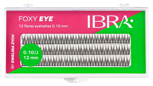 IBRA Makeup Zestaw Kępek Foxy Eye 0,10-J 12mm by Ewelina Zych