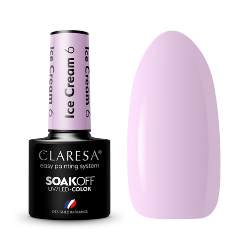 Claresa Lakier Hybrydowy Ice Cream 6