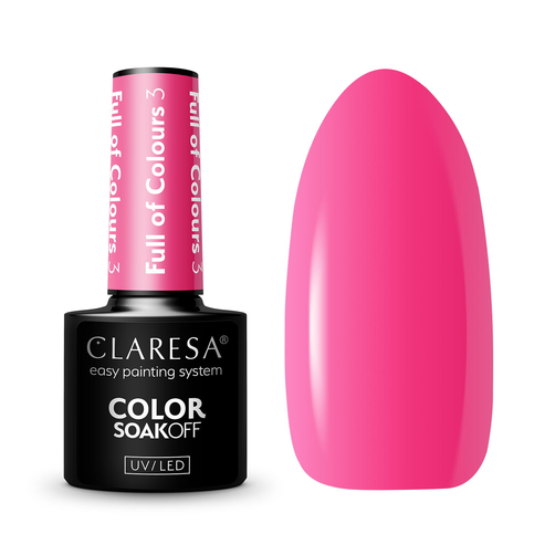 Claresa Lakier Hybrydowy Full of Colours 3