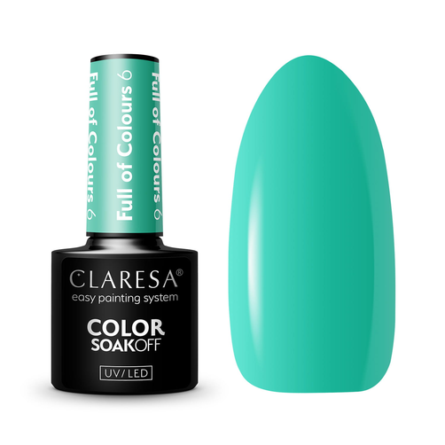 Claresa Lakier Hybrydowy Full of Colours 6