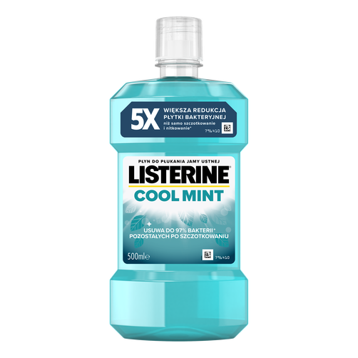 Listerine Cool Mint Płyn do Płukania Jamy Ustnej 500ml
