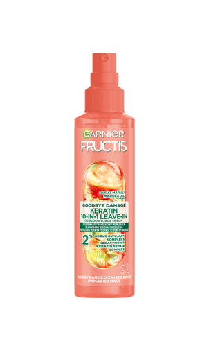Garnier Fructis Goodbye Damage Keratin 10-in-1 Leave-In Odbudowujące Serum 150ml