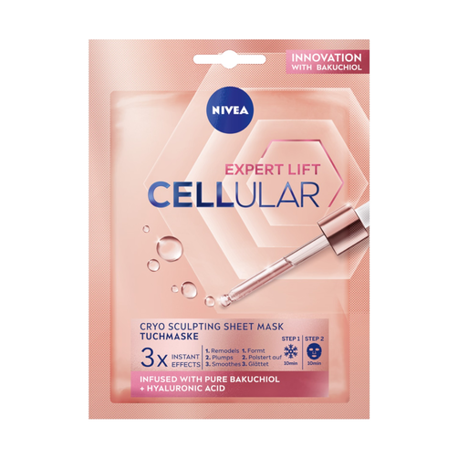 NIVEA Cellular Expert Lift Chłodząco-Modelująca Maska w Płachcie