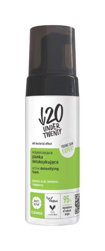 Under Twenty Cleanse Oczyszczająca Pianka Detoksykująca 150ml