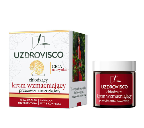 Uzdrovisco Cica Naczynka Chłodzący Krem Wzmacniający 50ml
