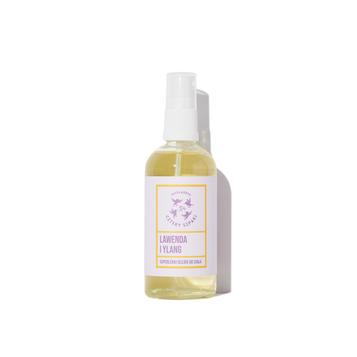 Mydlarnia Cztery Szpaki Superlekki Olejek do Ciała Lawenda+Ylang 100ml