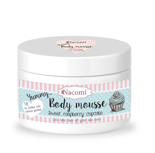 Nacomi Odżywczy Mus do Ciała Malinowa Babeczka 180ml