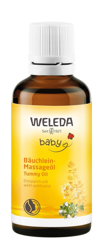 Weleda Baby Olejek do Masażu Brzuszka Niemowlęcia 50ml