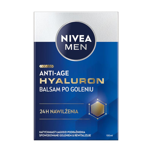 NIVEA Men Anti-Age Hyaluron Przeciwzmarszczkowy Balsam po Goleniu 100ml