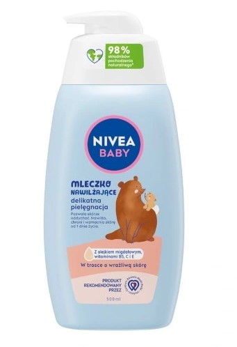 NIVEA Baby Mleczko Nawilżające 500ml