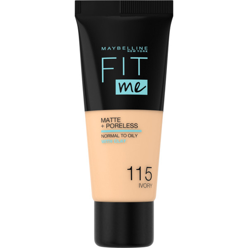 Maybelline Fit Me! Matte + Poreless Podkład Matujący 115 Ivory