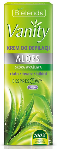 Bielenda Vanity Aloe Krem do Depilacji Skóra Wrażliwa 100ml