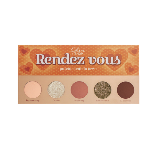 Glam Shop GlamBox Paleta Cieni do Powiek Randez Vous