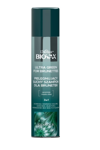 Biovax Ultra Green Suchy Szampon dla Brunetek 3w1 200ml