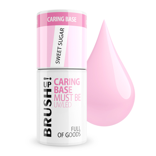 Brush Up! Baza Hybrydowa do Paznokci Caring Base Must Be Full Of Goods Sweet Sugar 5g