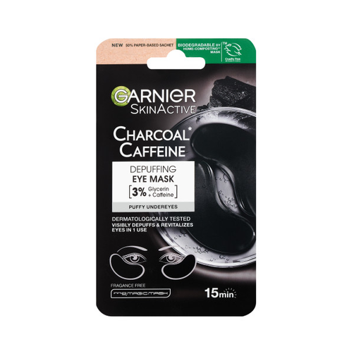 Garnier Charcoal Caffeine Płatki pod Oczy