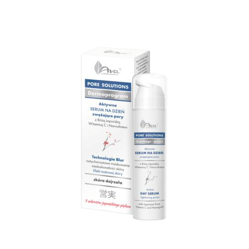 AVA Aktywne Serum na Dzień Zwężające Pory z Różą Japońską 50ml