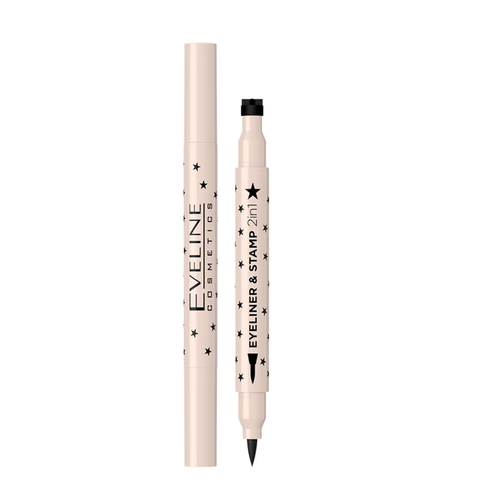 Eveline Eyeliner & Stamp 2w1 Eyeliner ze Stemplem Star Gwiazdka
