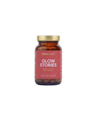 Natu Care Glow Stories Suplement Diety na Włosy Skórę i Paznokcie 60 Kapsułek