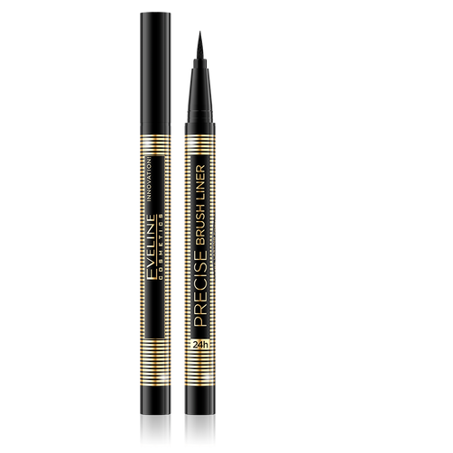 Eveline Precise Brush Liner Eyeliner w Pisaku Czarny