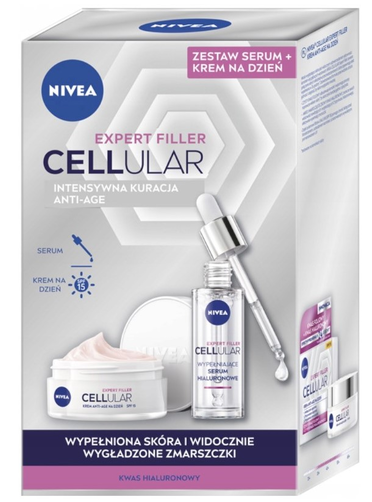 NIVEA Zestaw Kosmetyków do Pielęgnacji Twarzy Cellular Expert Filler