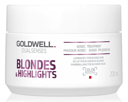 Goldwell Blondes & Highlights Maska do Włosów Neutralizująca Żółte Odcienie 200ml