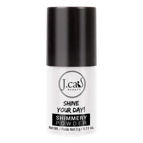 J.Cat Beauty Shine Your Day Shimmery Powder Sypki Pigment 136 Snow White
