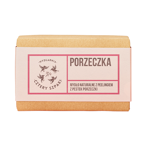 Mydlarnia Cztery Szpaki Mydło z Peelingiem Porzeczka
